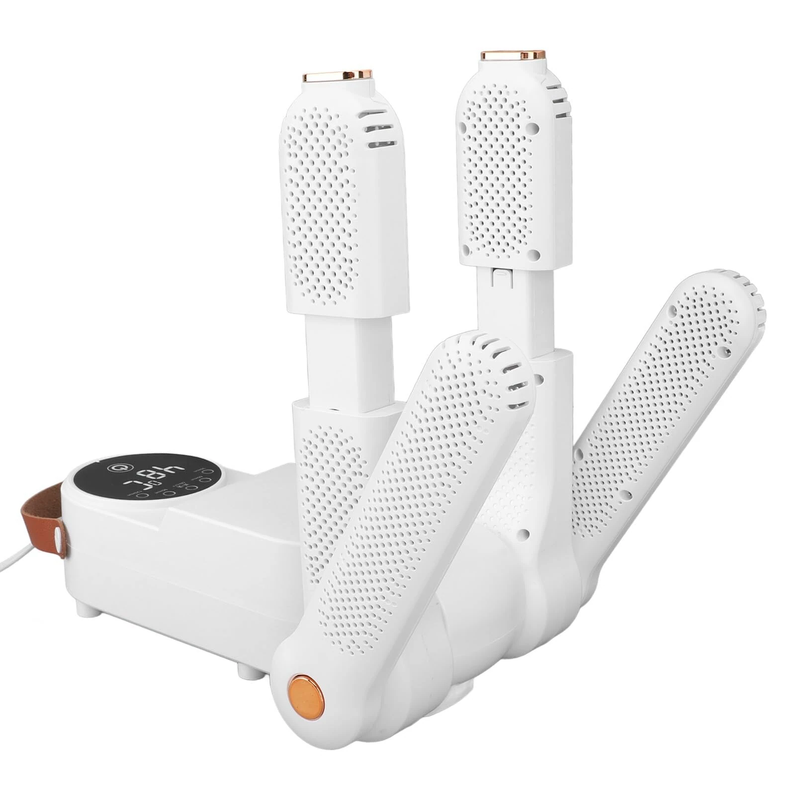 (image for) Double V Shoe Dryer Timed Quick Drying Shoe Dryer Portable Foldable Shoe Dryer Constant Temperature Dehumidification Odor